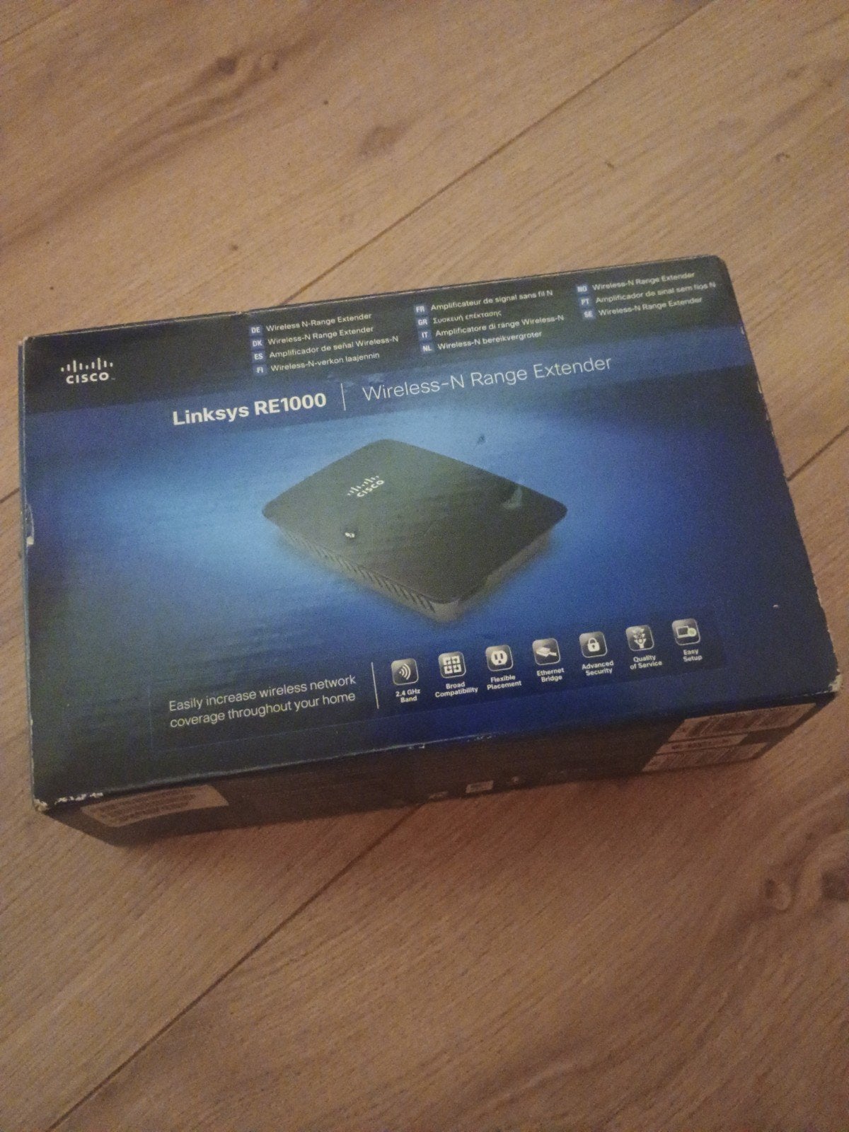 Linksys wireless n range extender, Computers en Software, Ophalen of Verzenden