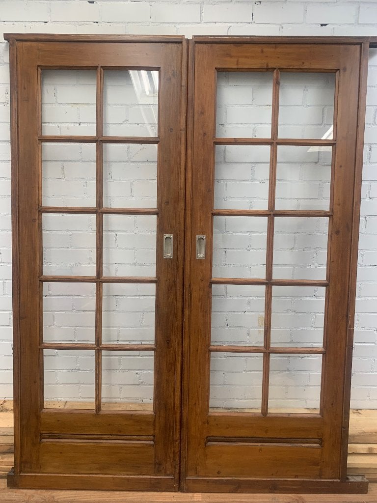 Houten ensuite (schuif) deuren, Ophalen, 120 cm of meer, Binnendeur, 200 tot 215 cm