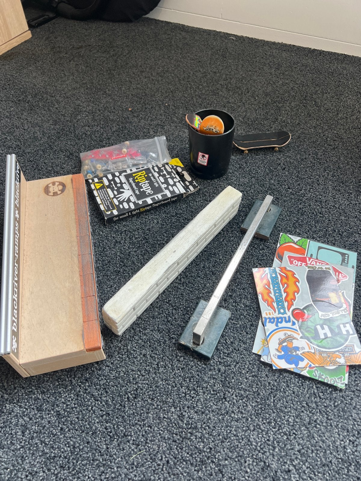 Blackriver Ramps Fingerboard Set met Accessoires, Verzenden, Gebruikt, Jongen of Meisje