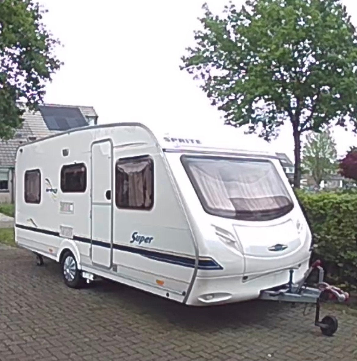 Sprite Super 490 CE (enkele bedden, airco, mover)), Rondzit, Particulier, 6 tot 7 meter, Sprite