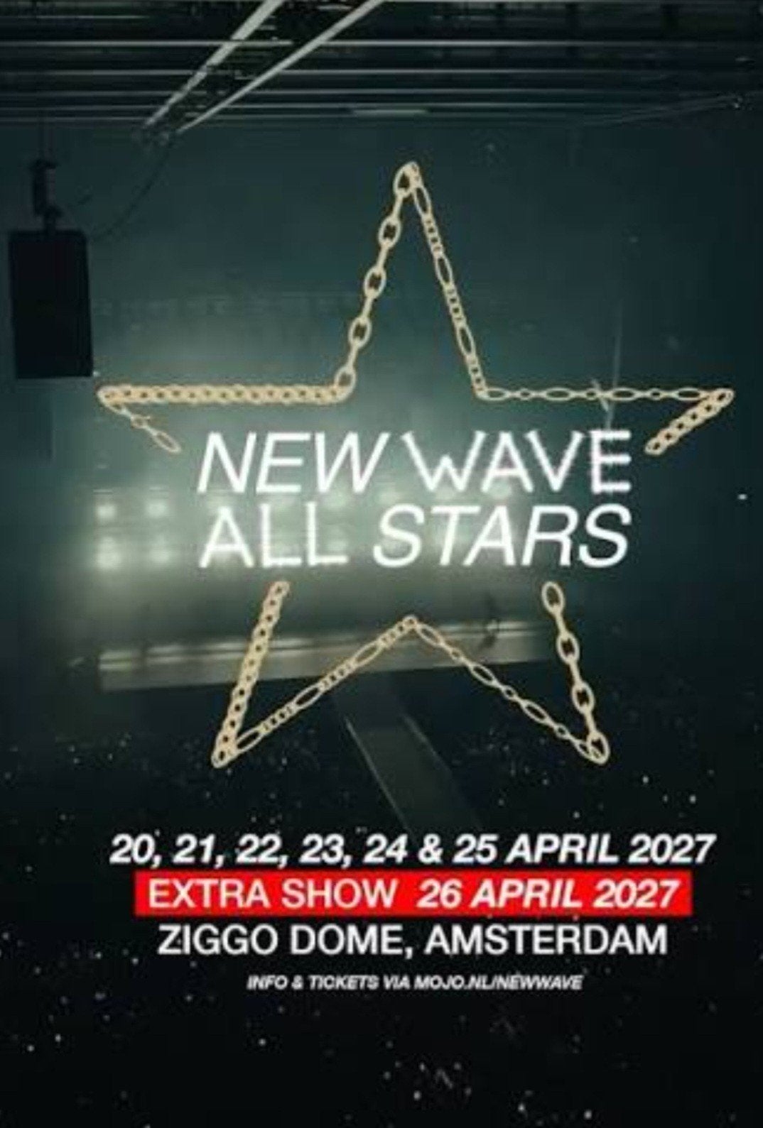 2 New Wave kaartjes voor 20 april 2027