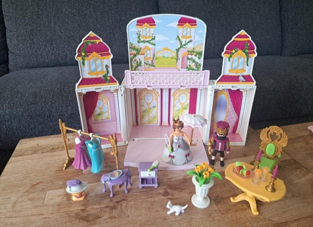 4 sets: Playmobil  Sets: Princess, Kinderen en Baby's, Ophalen of Verzenden, Zo goed als nieuw, Princess, Complete set