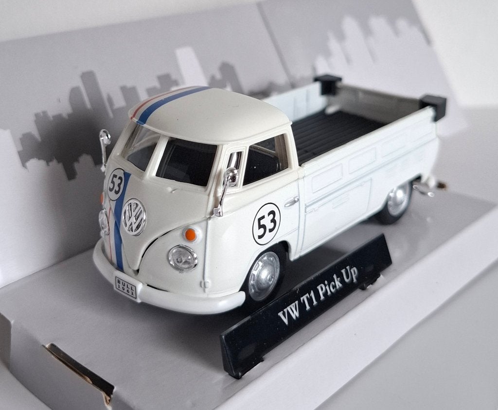 Volkswagen T1 Pick Up  #53 - HERBIE -1950 -, Hobby en Vrije tijd, Modelauto's | 1:43, Ophalen of Verzenden, Nieuw, Auto, Overige merken