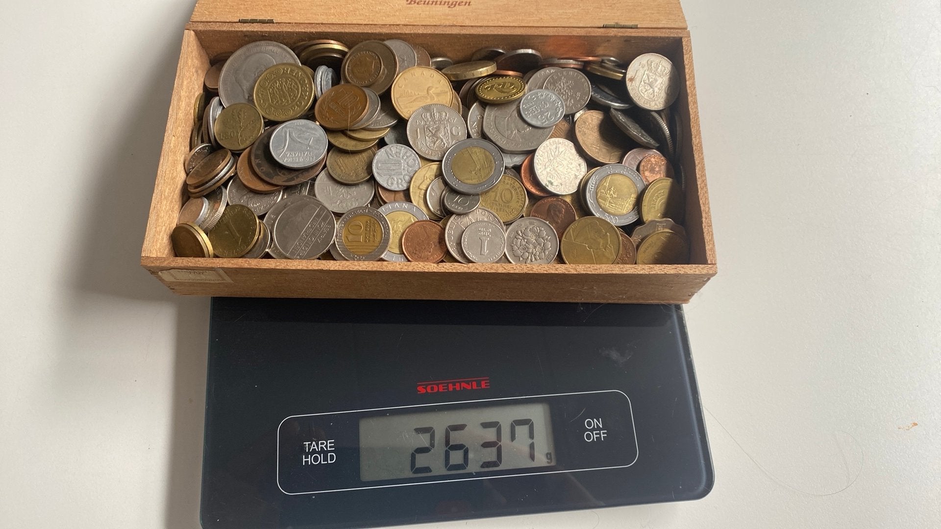 Sigaren kistje vol met munten, Computers en Software, Ophalen of Verzenden, Zo goed als nieuw, GDDR6