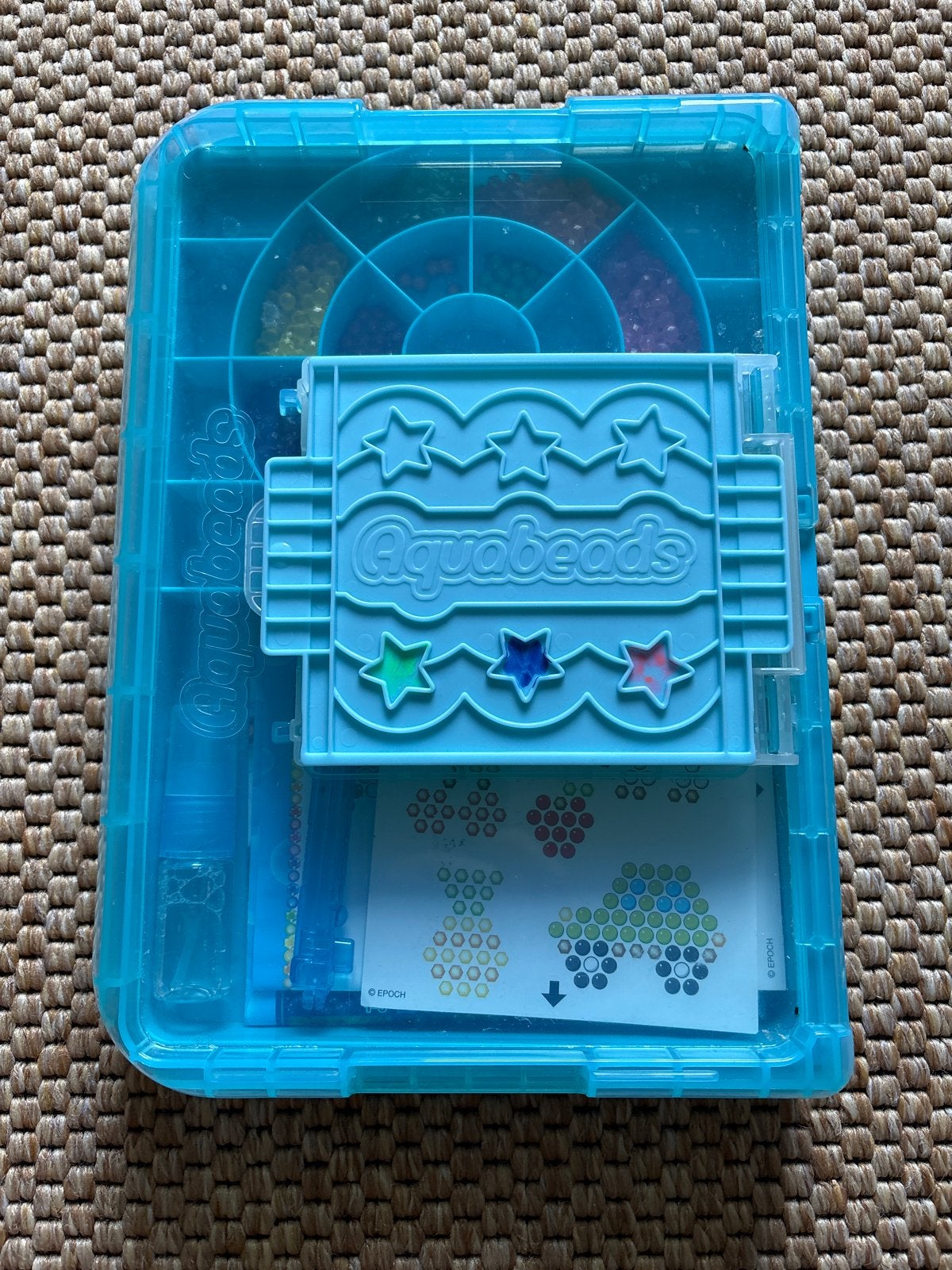 Aquabeads Knutselset met Kralen en Sjablonen, Ophalen of Verzenden, Gebruikt, Knutselen