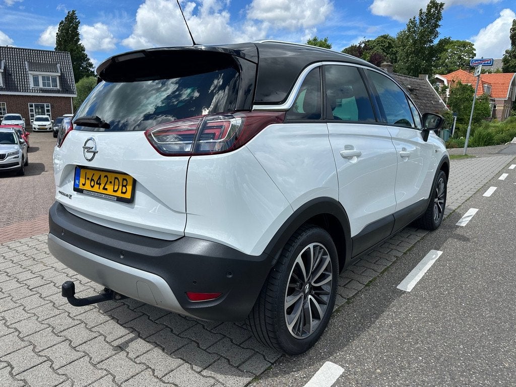 Opel Crossland X 1.2 Turbo Innovation, Trekhaak, Carplay, Ca, Auto's, Gebruikt, 1199 cc, Met garantie (alle), Wit