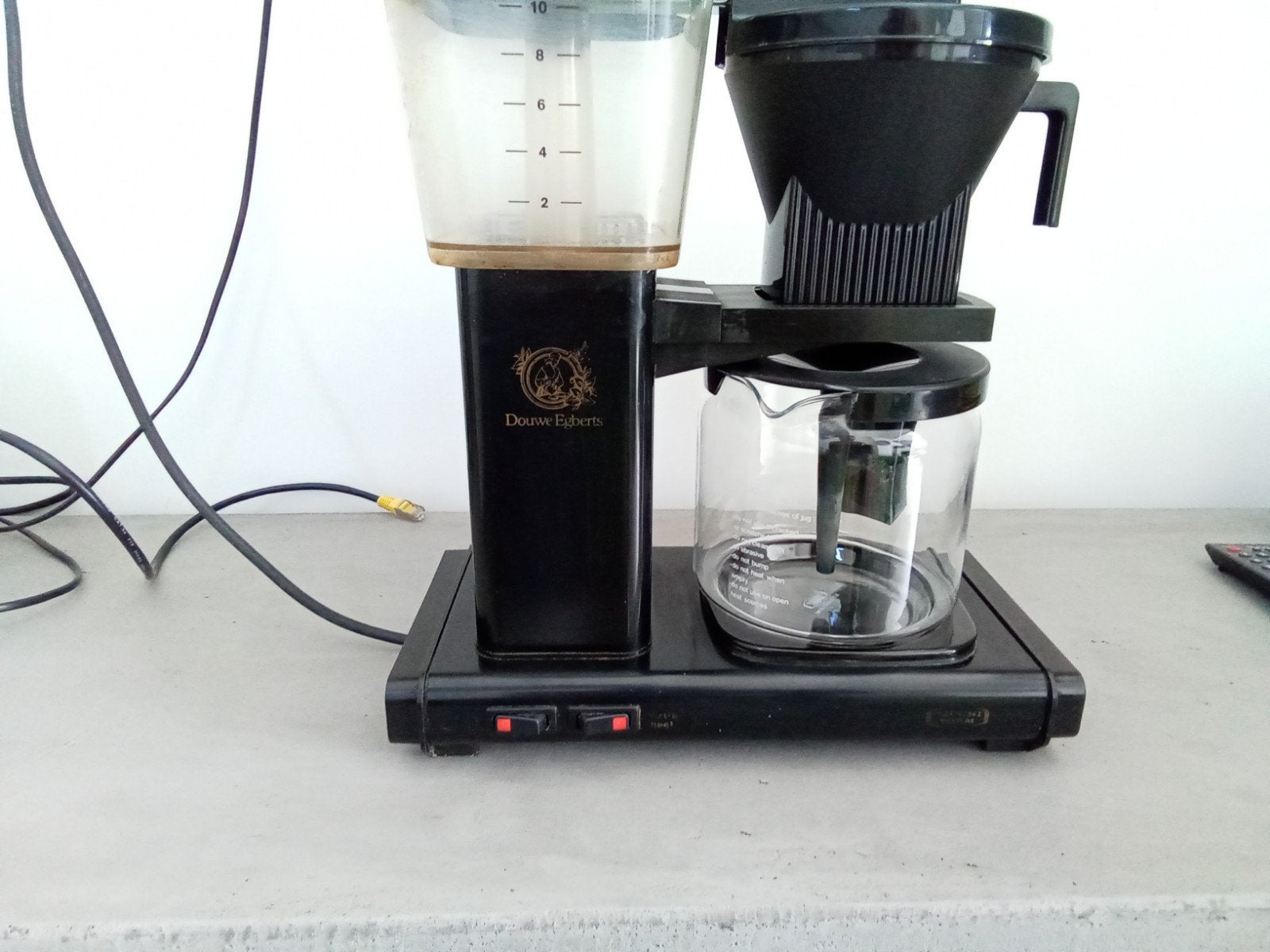 Douwe Egberts  snelfiltermaling koffiezetapparaat, Ophalen, Gebruikt, Koffiemachine, Gemalen koffie