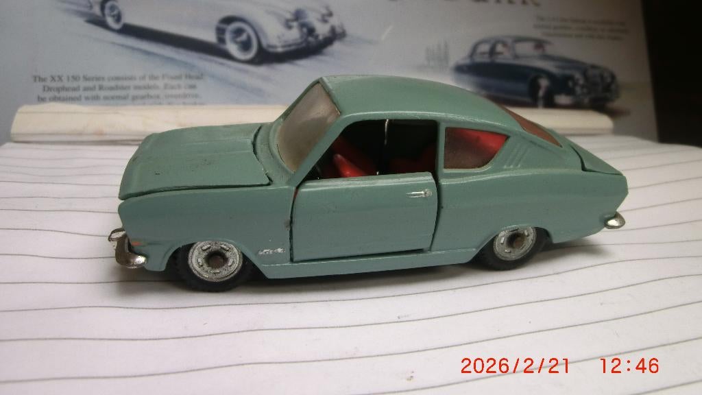 Opel Kadett B coupe Mebetoys 1:43, Ophalen of Verzenden, Gebruikt, Auto, Overige merken