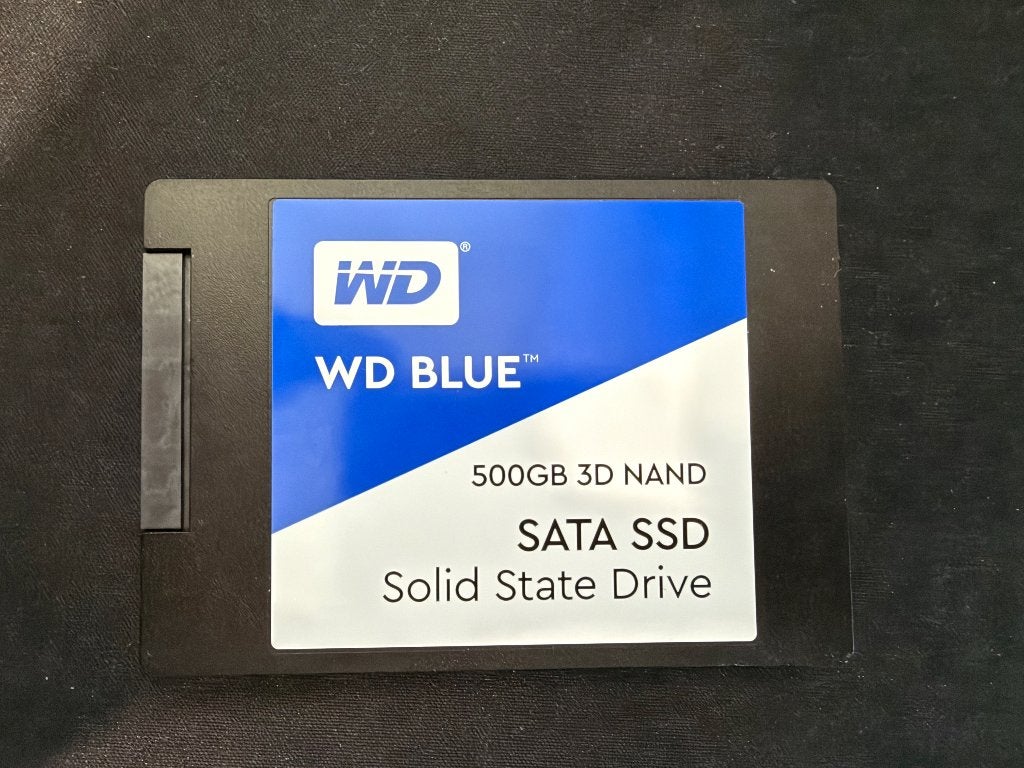 WD Blue 3D NAND 500GB SATA SSD 2.5 inch, Intern, Gebruikt, Laptop, 500GB