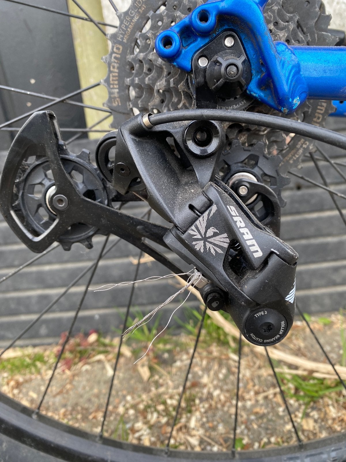 Sram nx shifter en derailleur, Fietsen en Brommers, Fietsonderdelen, Overige materialen, Ophalen of Verzenden, Zo goed als nieuw