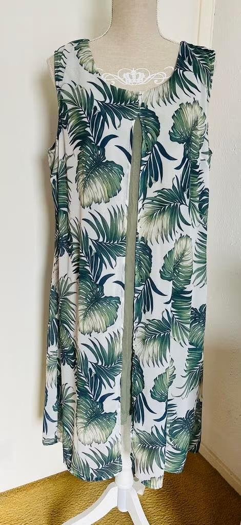 Raan jurk maat 46/48, Maat 46/48 (XL) of groter, Ophalen of Verzenden, Zo goed als nieuw, Onder de knie