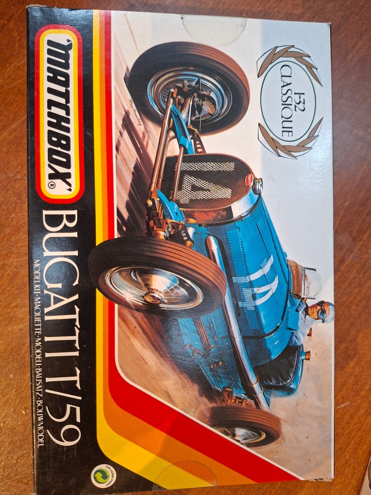 Matchbox Bugatti T/59 Model Kit 1:32 - Nieuw in doos, Overige merken, Auto, Verzenden, 1:32 tot 1:50