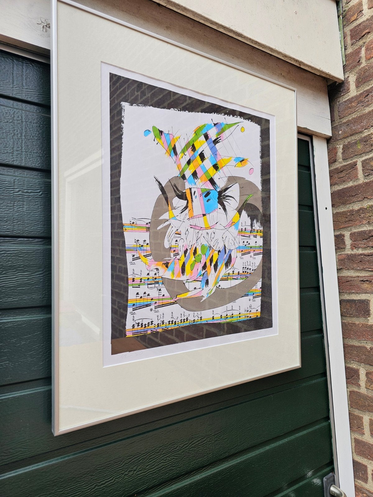 Jan Venema zeefdruk ’93 – gesigneerd en genummerd 42/, Antiek en Kunst, Ophalen of Verzenden