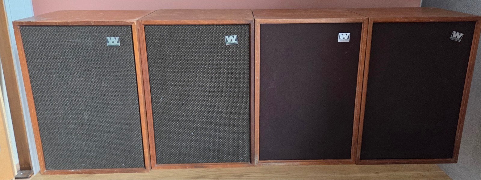 Wharfedale Denton 2XP Vintage Speakers - Set van 4, Ophalen, Gebruikt, Wharfedale, Minder dan 60 watt
