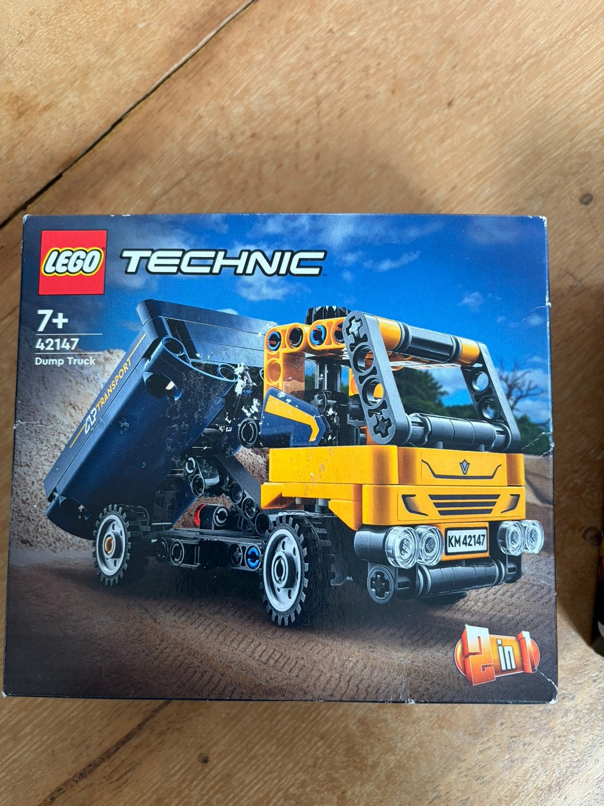 Lego, 42147 dump truck, Kinderen en Baby's, Speelgoed | Duplo en Lego, Nieuw, Ophalen of Verzenden, Complete set, Compleet