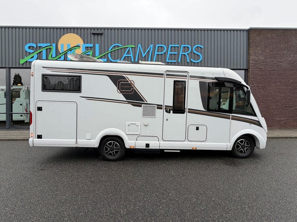 Carthago C-Tourer I 145 RB LE E&P/LITHIUM/AIRCO, Caravans en Kamperen, Fiat, Tot en met 2, 6 tot 7 meter, Bedrijf