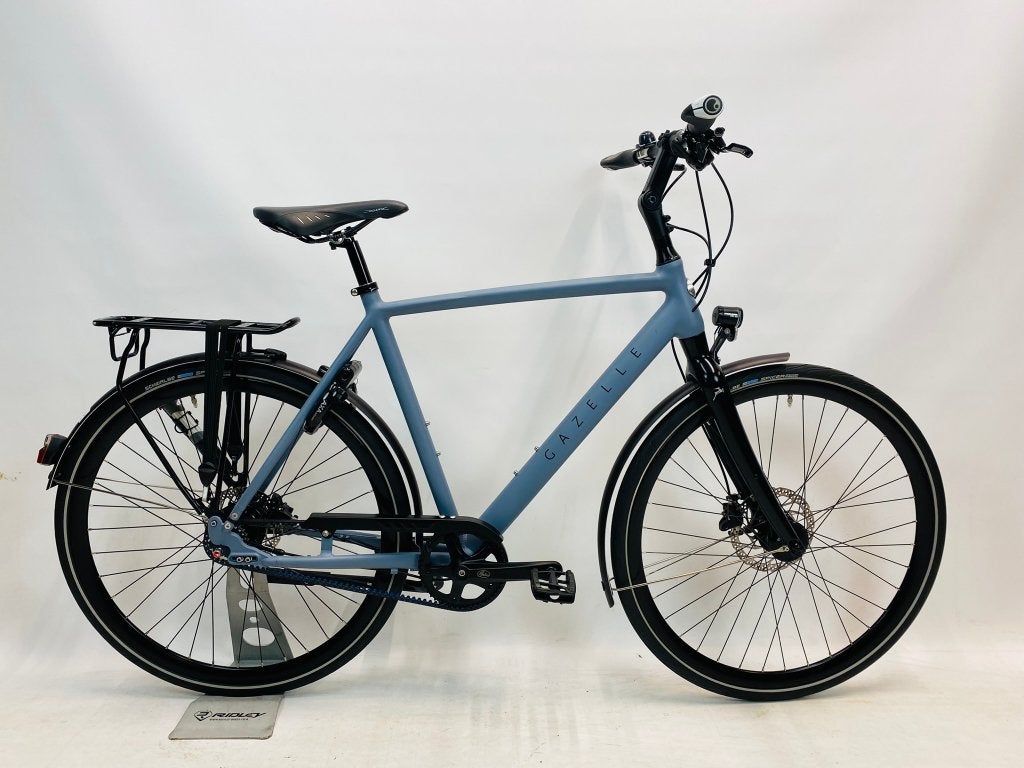 GAZELLE MarcoPoloS8 herenfiets L-57cm – Naafdynamo – ALFINE, Versnellingen, Ophalen of Verzenden, Zo goed als nieuw, 57 tot 61 cm