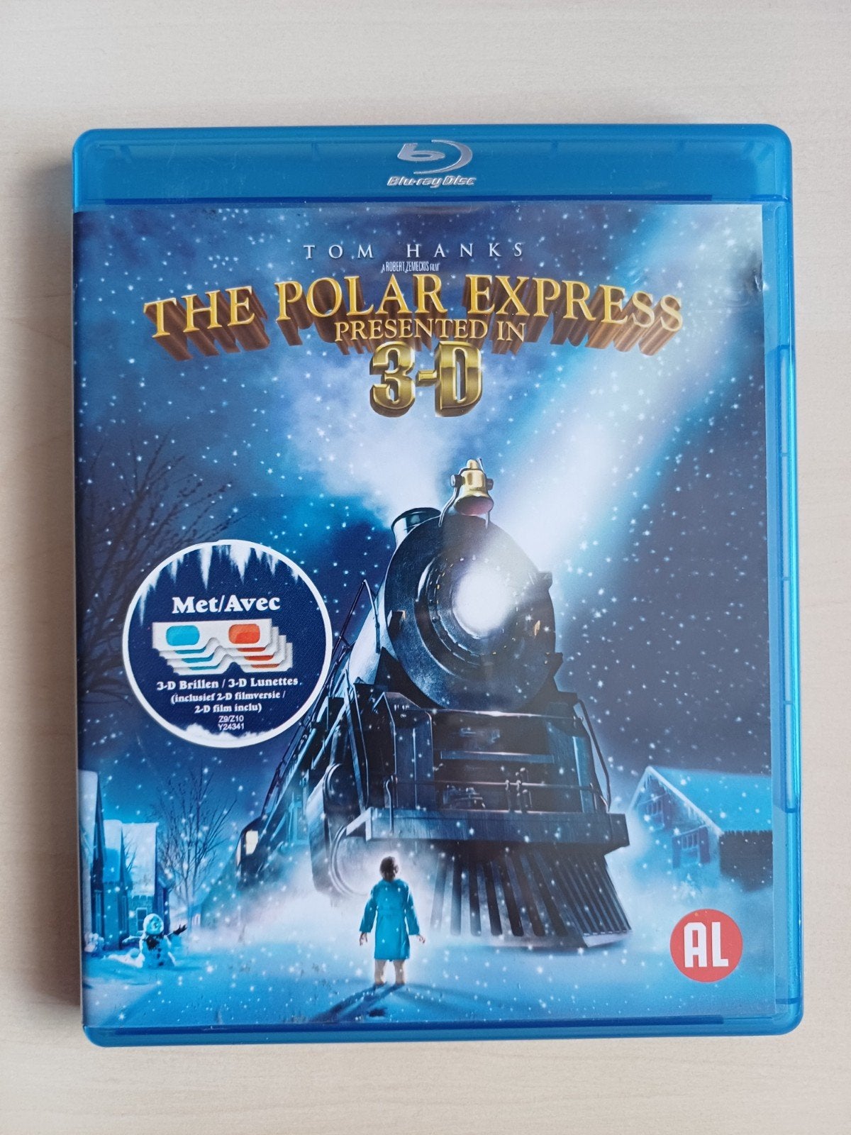 The Polar Express 3D Blu-ray met 3D-brillen, Inclusief extra's, Alle leeftijden, Film, Kinderen en Jeugd