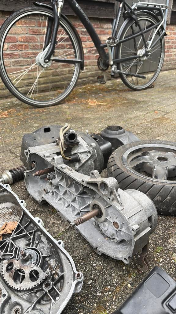Piaggio 2 takt motorblok 70cc DR, Ophalen, Zo goed als nieuw, Overige typen