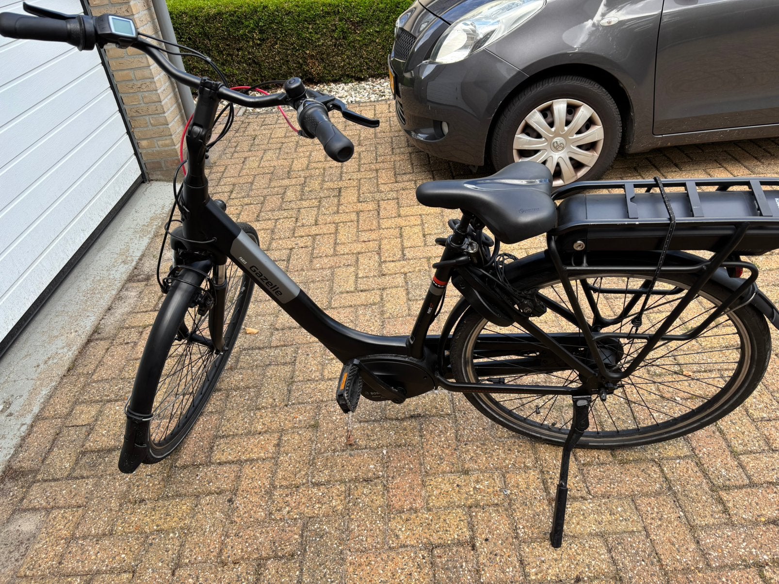 Gazelle c7+ paris elektrische fiets frame maat 47/51, Ophalen, Zo goed als nieuw, 47 tot 51 cm, 50 km per accu of meer