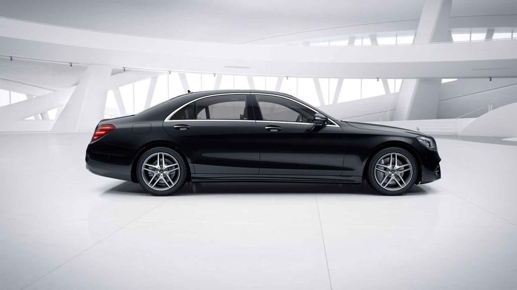 Mercedes-Benz S-klasse 560 4Matic Lang Premium Plus | Burmes, Gebruikt, Parkeerassistent, Zwart, Bedrijf