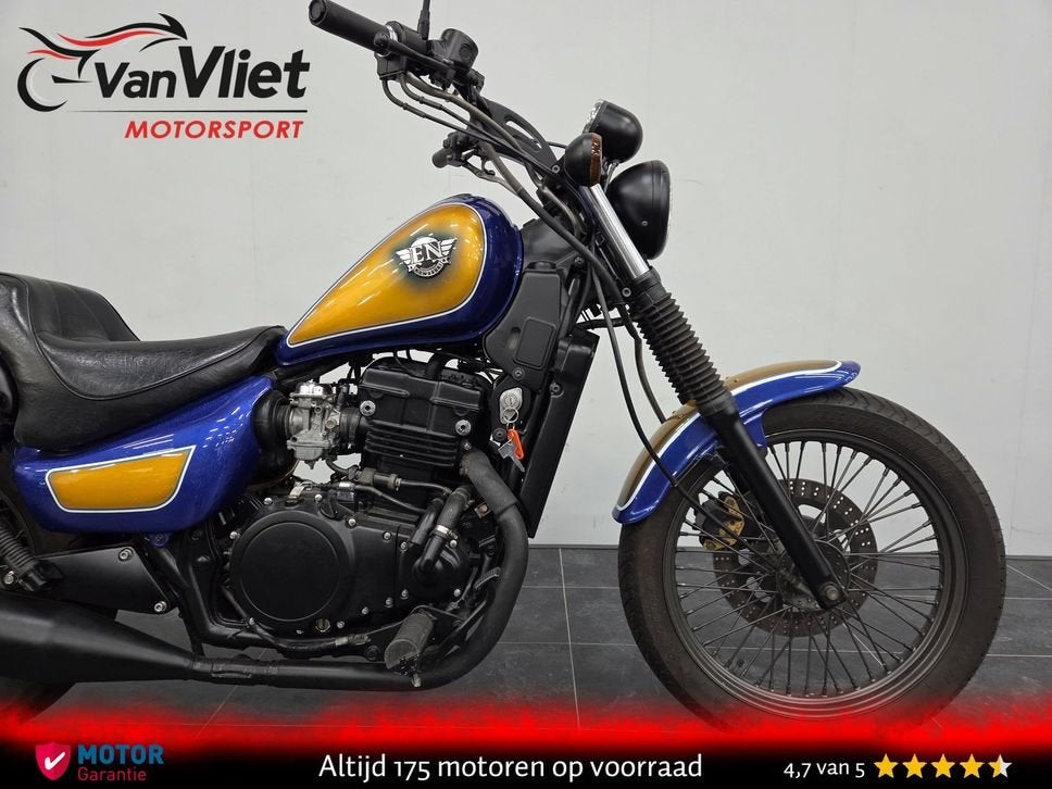 Topper.! Kawasaki EN 500 Vulcan Gereviseerd.! Zie Foto\'s.!, Motoren, Motoren | Kawasaki, Chopper, Bedrijf, Onbekend, KAWASAKI