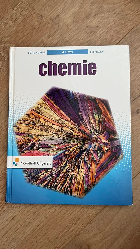Chemie methode 4 havo leerboek - Goed onderhouden, Boeken, Ophalen of Verzenden, Zo goed als nieuw, HAVO, Scheikunde