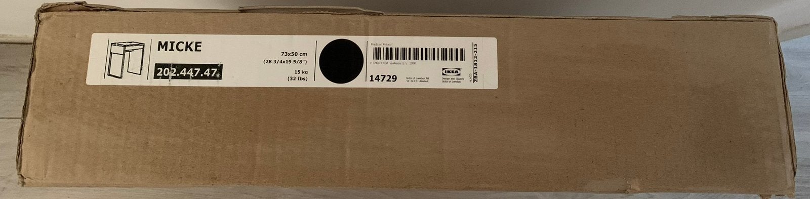 IKEA Micke bureau, Ophalen, Nieuw