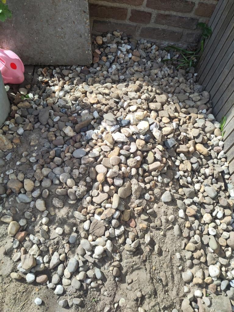 Gratis grind, Tuin en Terras, Grind, Keien en Split, Ophalen, Gebruikt, Grijs, Overige materialen