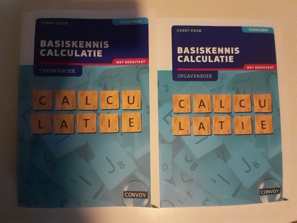 Basiskennis Calculatie Vijfde druk, Boeken, Henny Krom, Verzenden, Zo goed als nieuw, MBO
