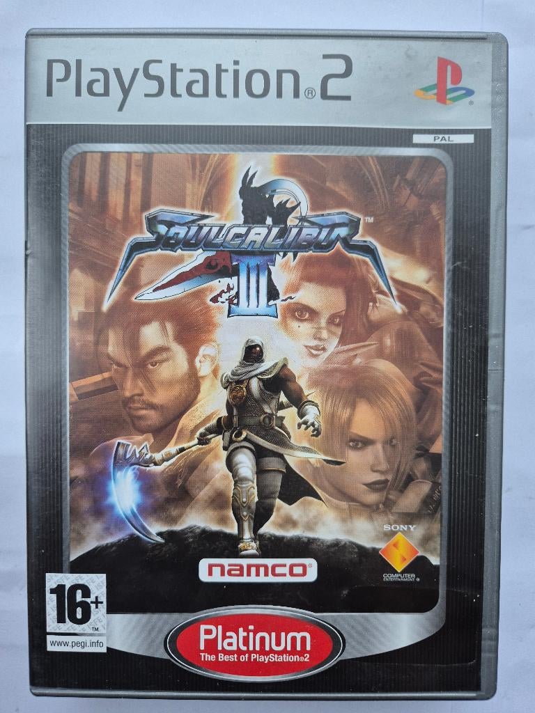SOULCALIBUR III, Spelcomputers en Games, Games | Sony PlayStation 2, Gebruikt, 1 speler, Racen en Vliegen, Ophalen of Verzenden