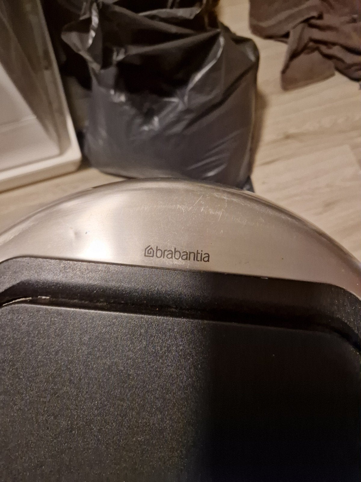 Brabantia prullenbakken 3 stuks, Huis en Inrichting, 40 liter of meer, Ophalen, Gebruikt, Metaal