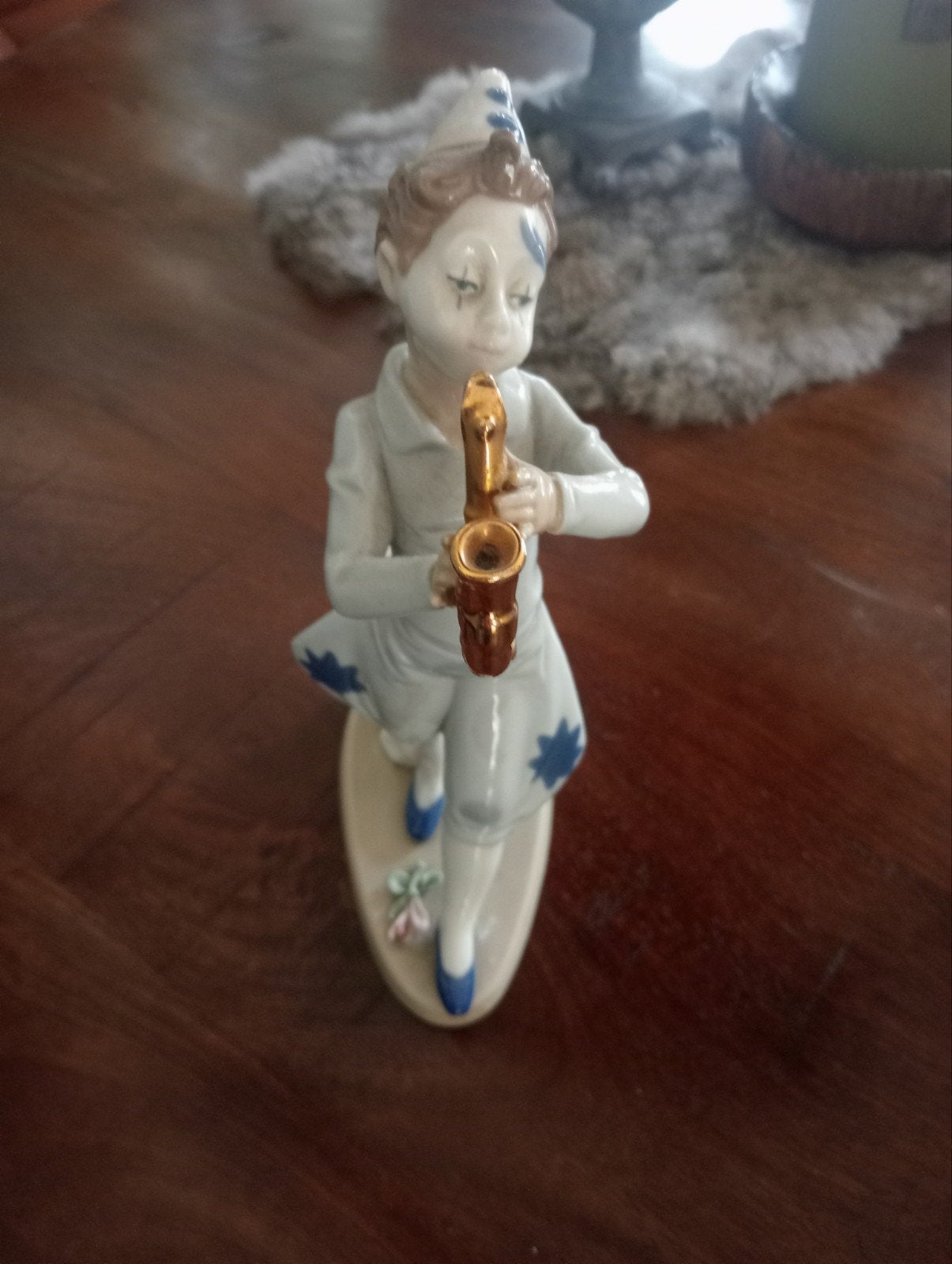 Nadal... porselein...Clown met saxofoon, Ophalen of Verzenden