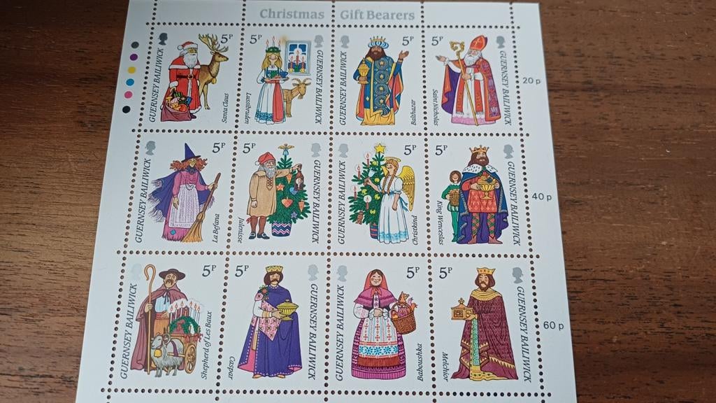 Guernsey,  1985, kerstzegels, Ophalen of Verzenden, Postfris, Overige thema's