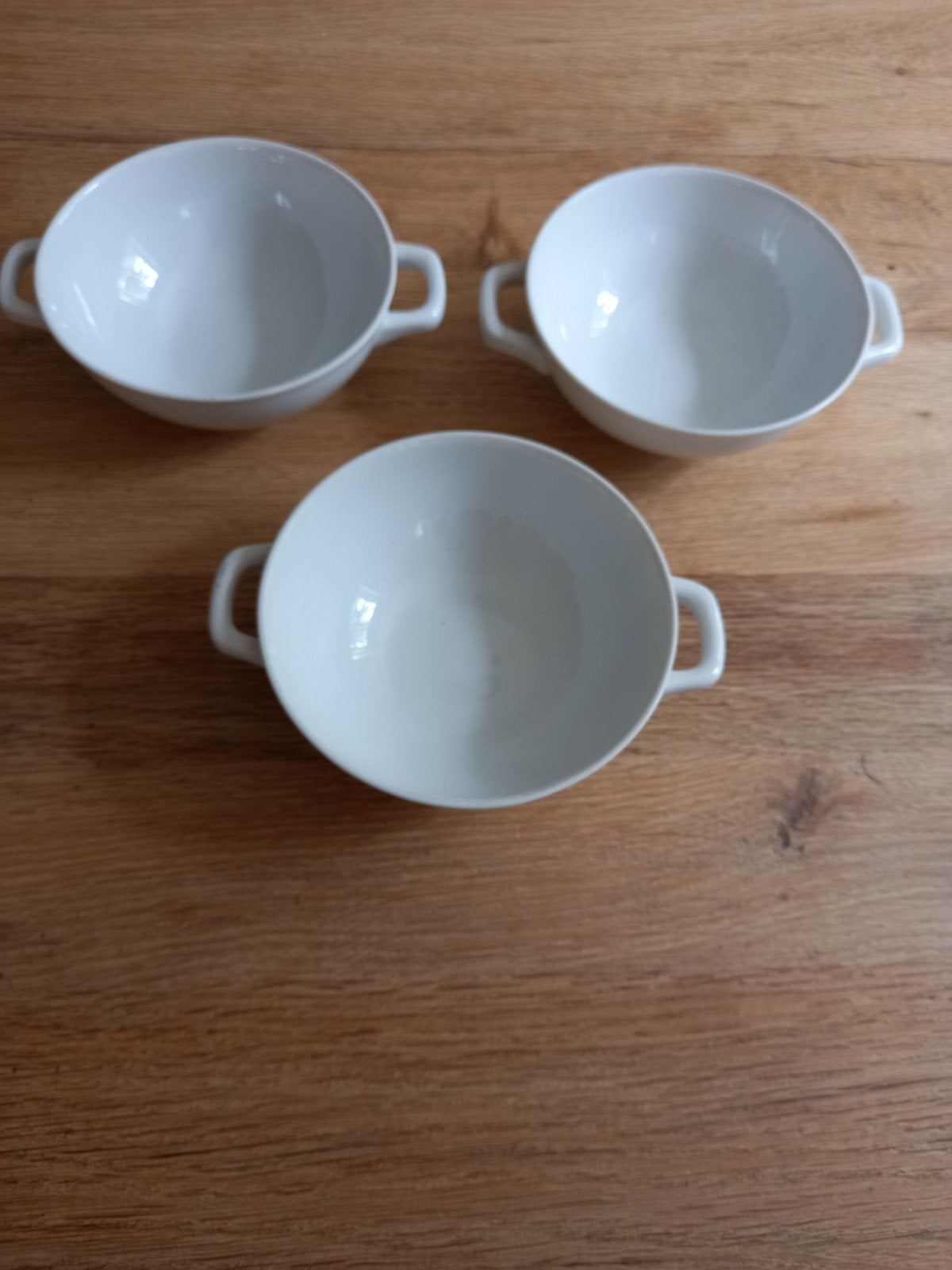 Set van 3 Mosa Maastricht soepkommen met oren, Antiek en Kunst, Ophalen of Verzenden