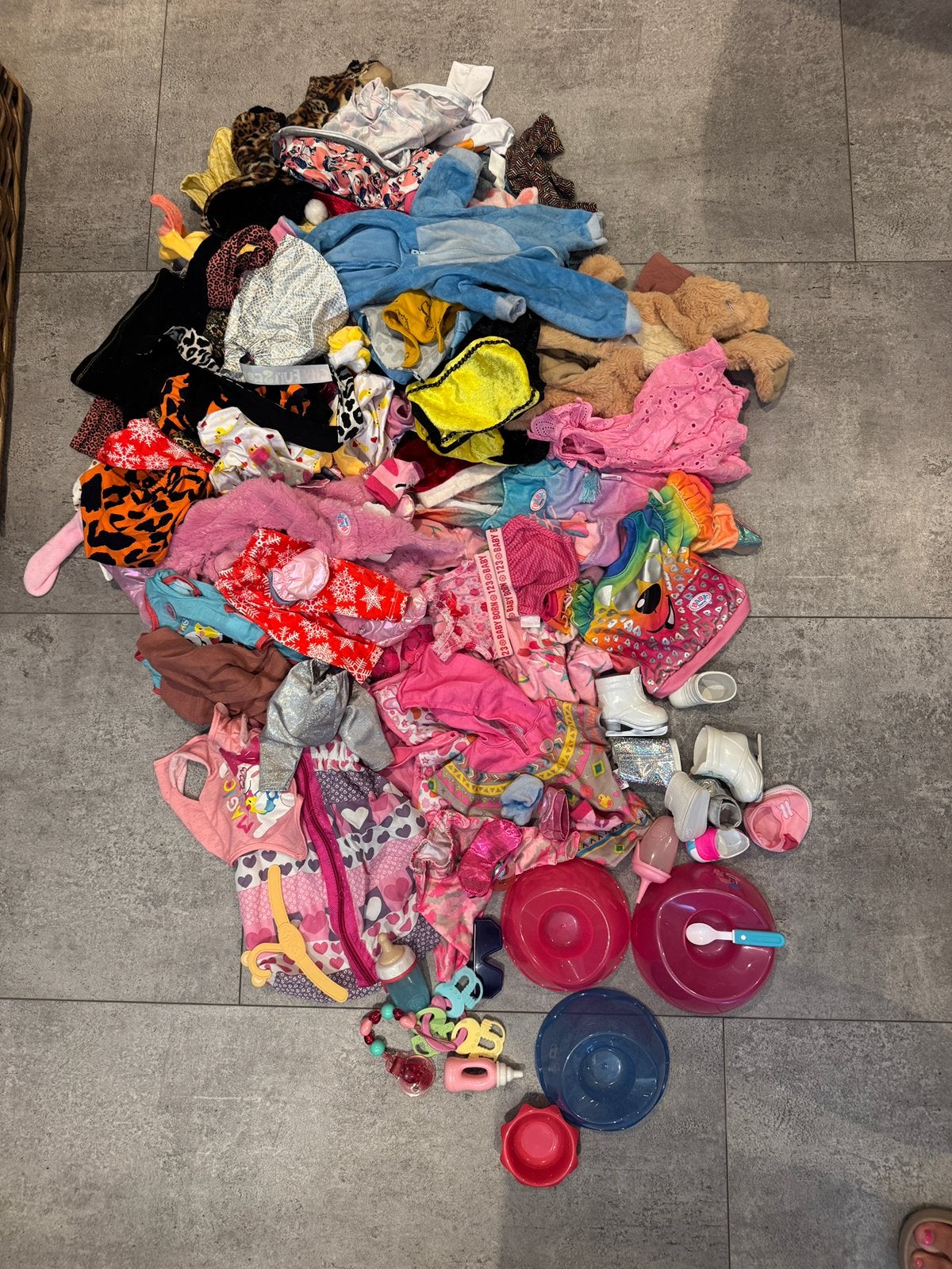 Heel veel Baby born kleding schoenen en slaapzak, Ophalen of Verzenden, Zo goed als nieuw, Overige typen