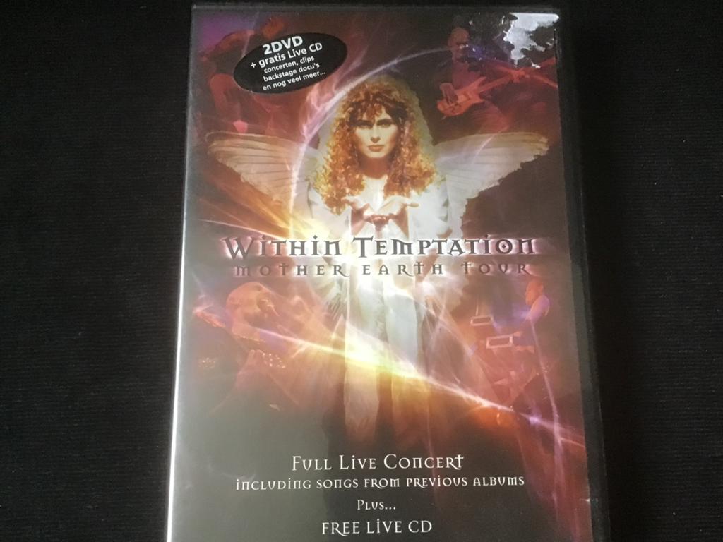 Within Temptation, Mother Earth Tour 2 dvd en live cd, Alle leeftijden, Ophalen of Verzenden, Zo goed als nieuw, Muziek en Concerten
