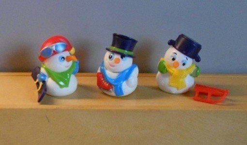 Kindersurprise Ferrero : Serie Kogels : Sneeuwmannen, Verzamelen, Ophalen of Verzenden, Zo goed als nieuw, Overige typen