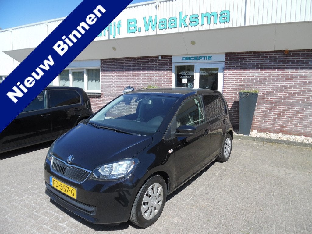 Skoda Citigo 1.0 Greentech Ambition (bj 2017), Auto's, Skoda, Bedrijf, Te koop, Citigo, ABS, Airbags, Airconditioning, Alarm, Bluetooth