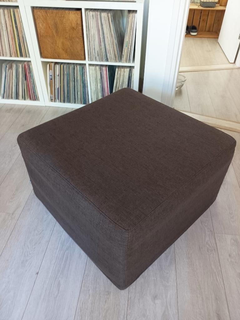 BoConcept slaapbank / poef, Ophalen, Gebruikt, Bruin, 210 cm