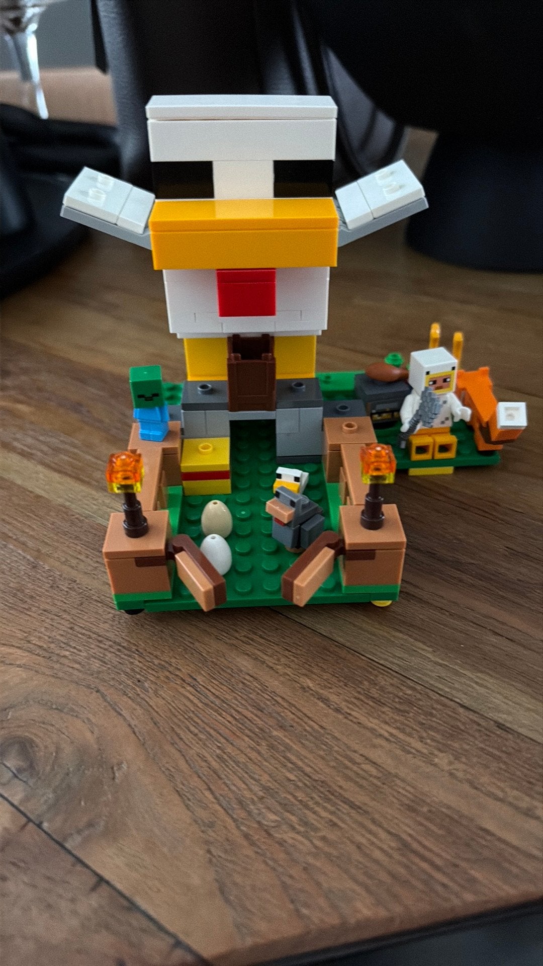 Lego set van minecraft bijna niet gebruikt niet mee gespeelt, Ophalen, Zo goed als nieuw