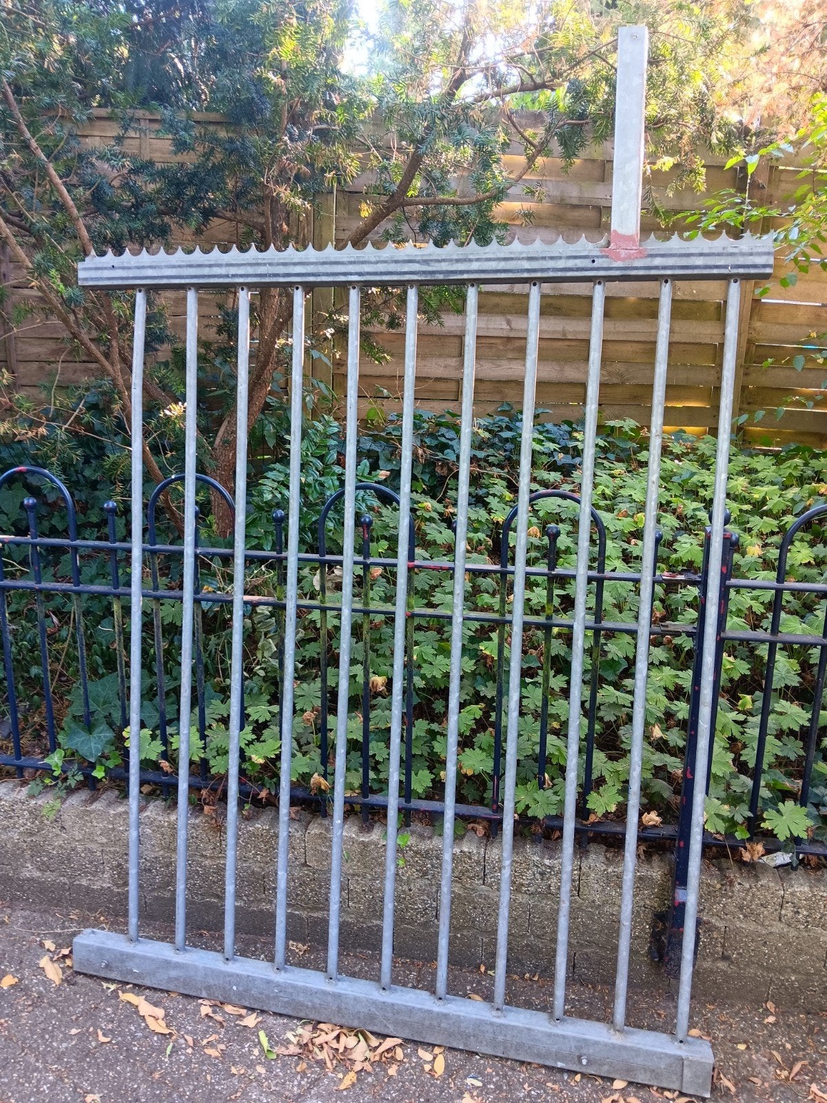 poort Gegalvaniseerd  (hek), Tuin en Terras, Tuinhekken en Hekwerk, Ophalen, IJzer, Sierhekwerk