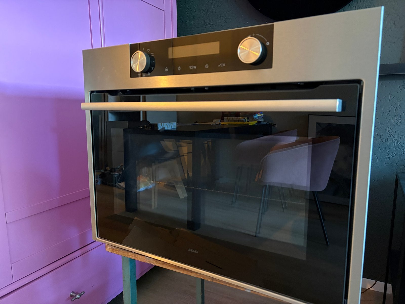 ATAG Inbouw Oven / Magnetron - Model CX4511C, Witgoed en Apparatuur, Ovens, Ophalen, 45 tot 50 cm, Oven, Zo goed als nieuw
