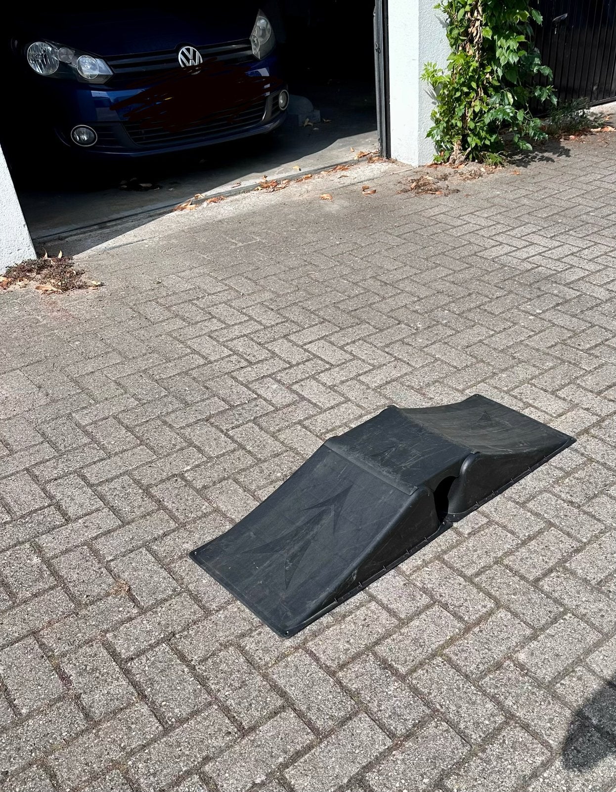Skate step schans ramp - dubbele schans, Ophalen, Zo goed als nieuw