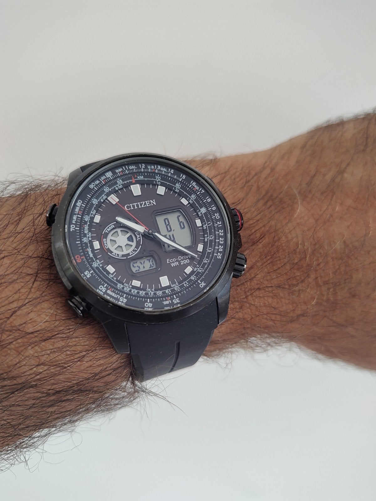 polshorloge Citizen JZ 1065.05 promaster sky, Staal, Kunststof, Ophalen of Verzenden, Zo goed als nieuw