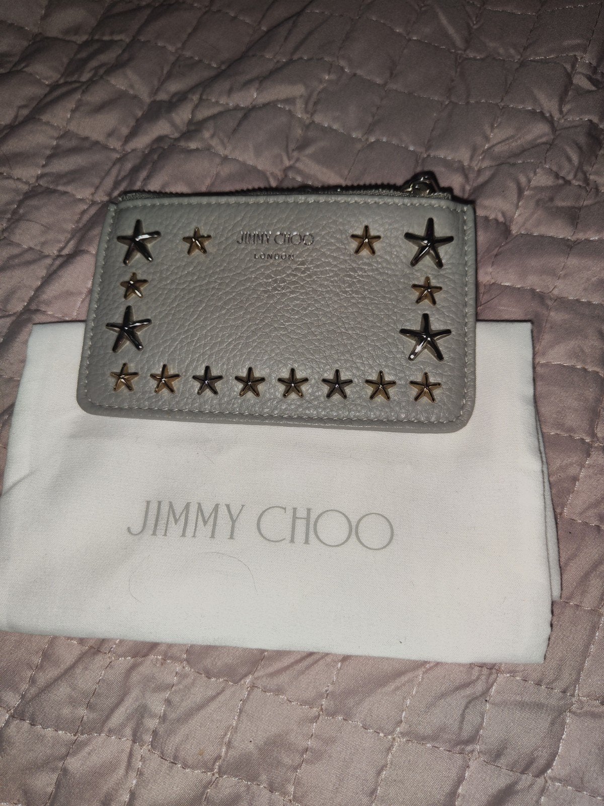 Originele Jimmy Choo Nancy Dames Kaarttasje - Perfecte Staat, Sieraden, Tassen en Uiterlijk, Portemonnees, Overige merken, Ophalen of Verzenden