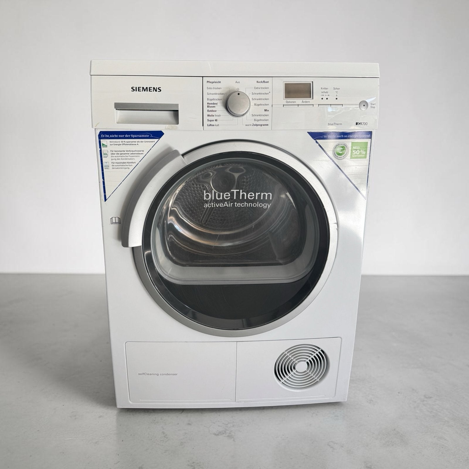 Foto 3 van Siemens IQ700 Wasmachine & Warmtepompdroger A-50% Refurbishe