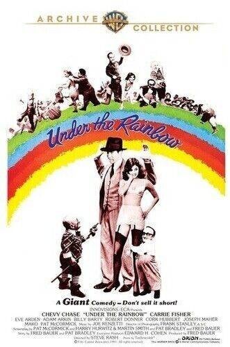 Under the Rainbow (1981) DVD Chevy Chase, Carrie Fisher, Engels, Alle leeftijden, Ophalen of Verzenden, Zo goed als nieuw