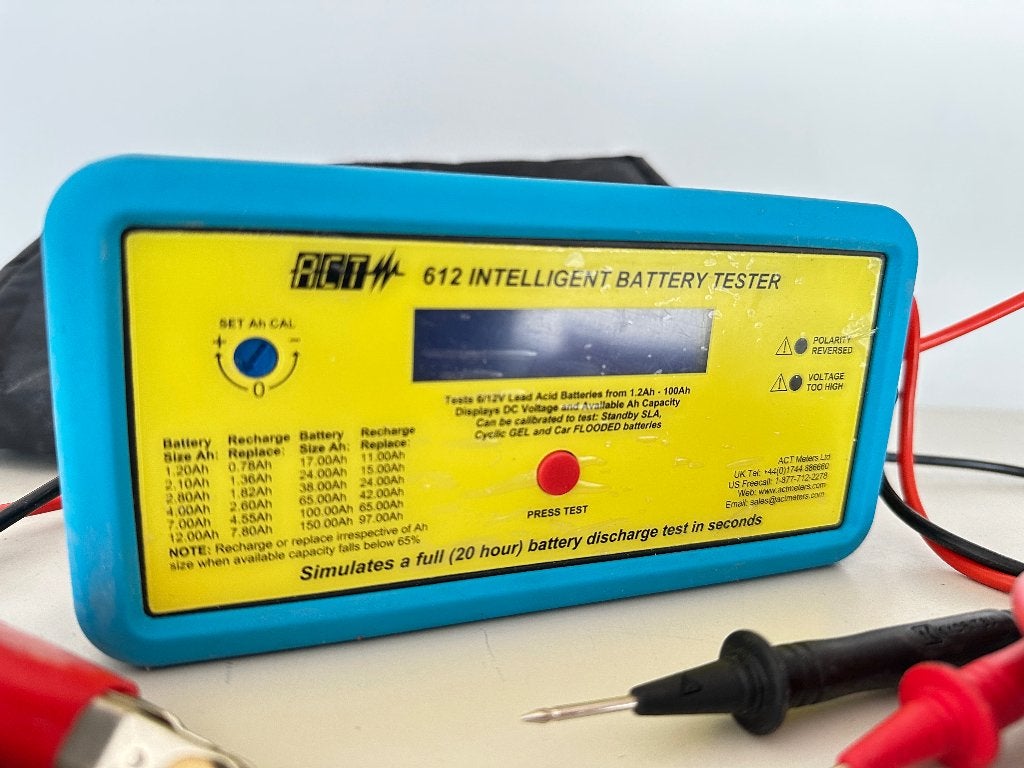 ACT intelligente accutester 6V en 12V, Ophalen, Gebruikt