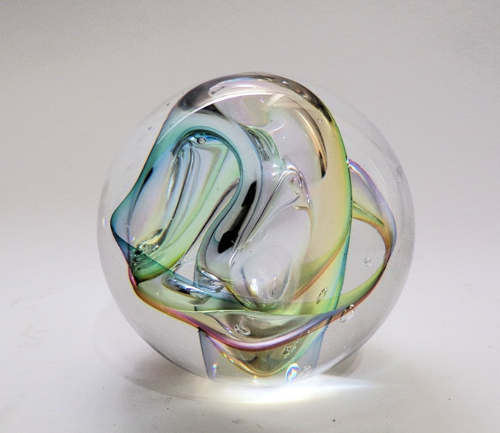 Siem van der Marel - glaskunst Sphere, Ophalen of Verzenden